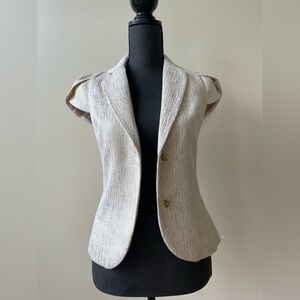 H& M Elegant Cream Women's Blazer